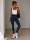 Contour Sculpt Jeggings –  Denim