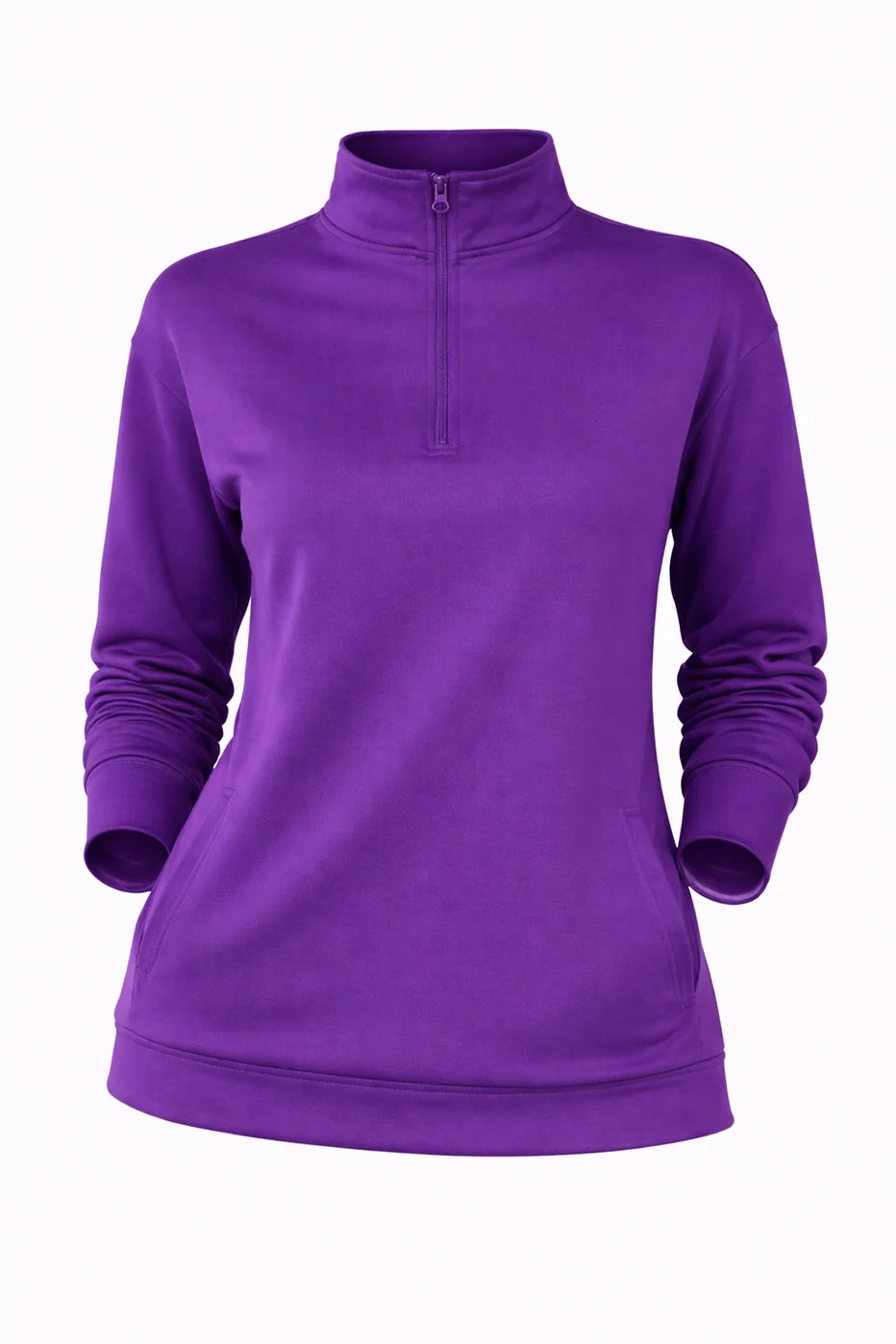 Scuba Zip Top Purple