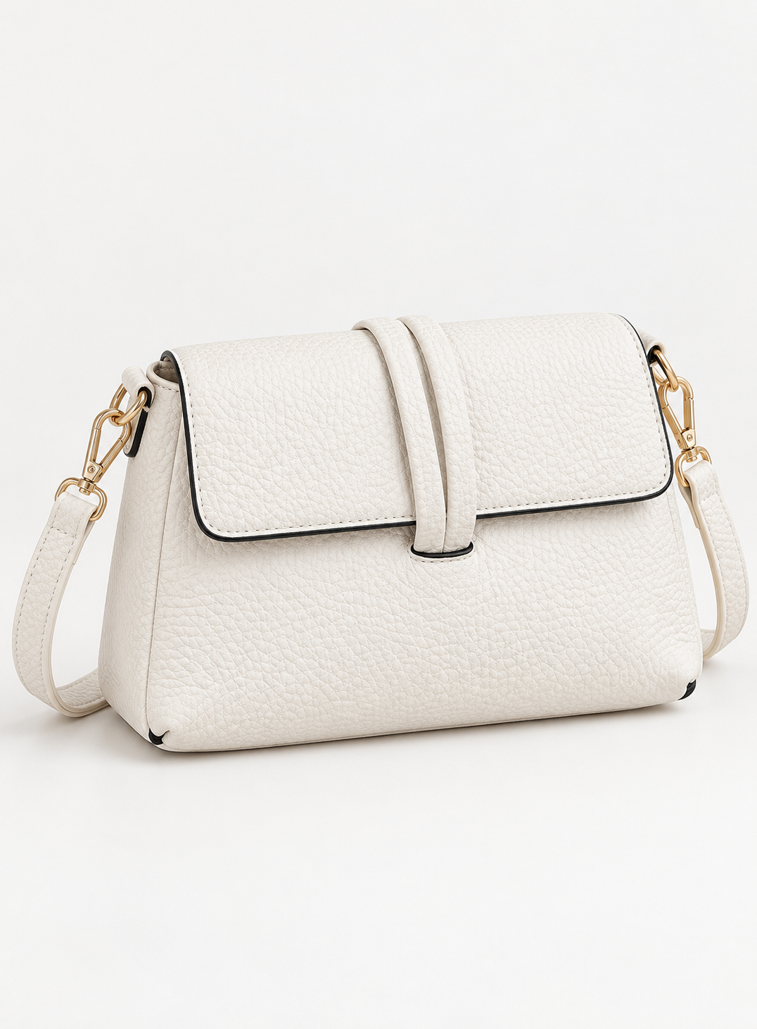Harper Crossbody Bag – White