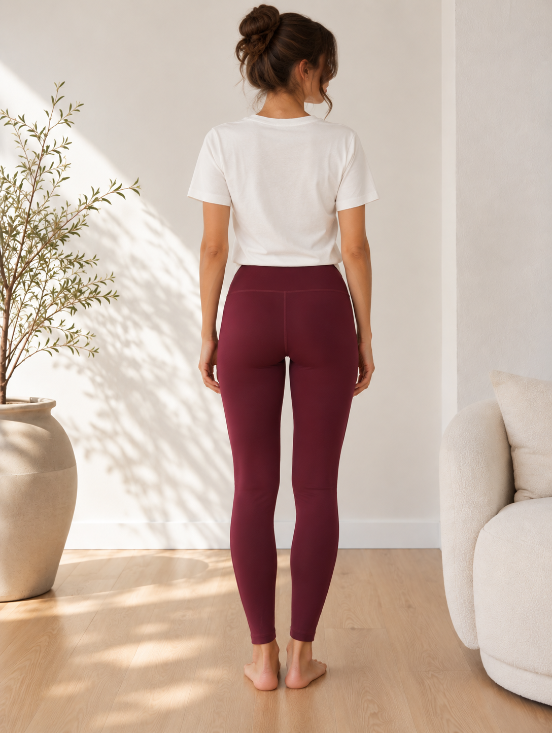 Performance Active Leggings Mulberry