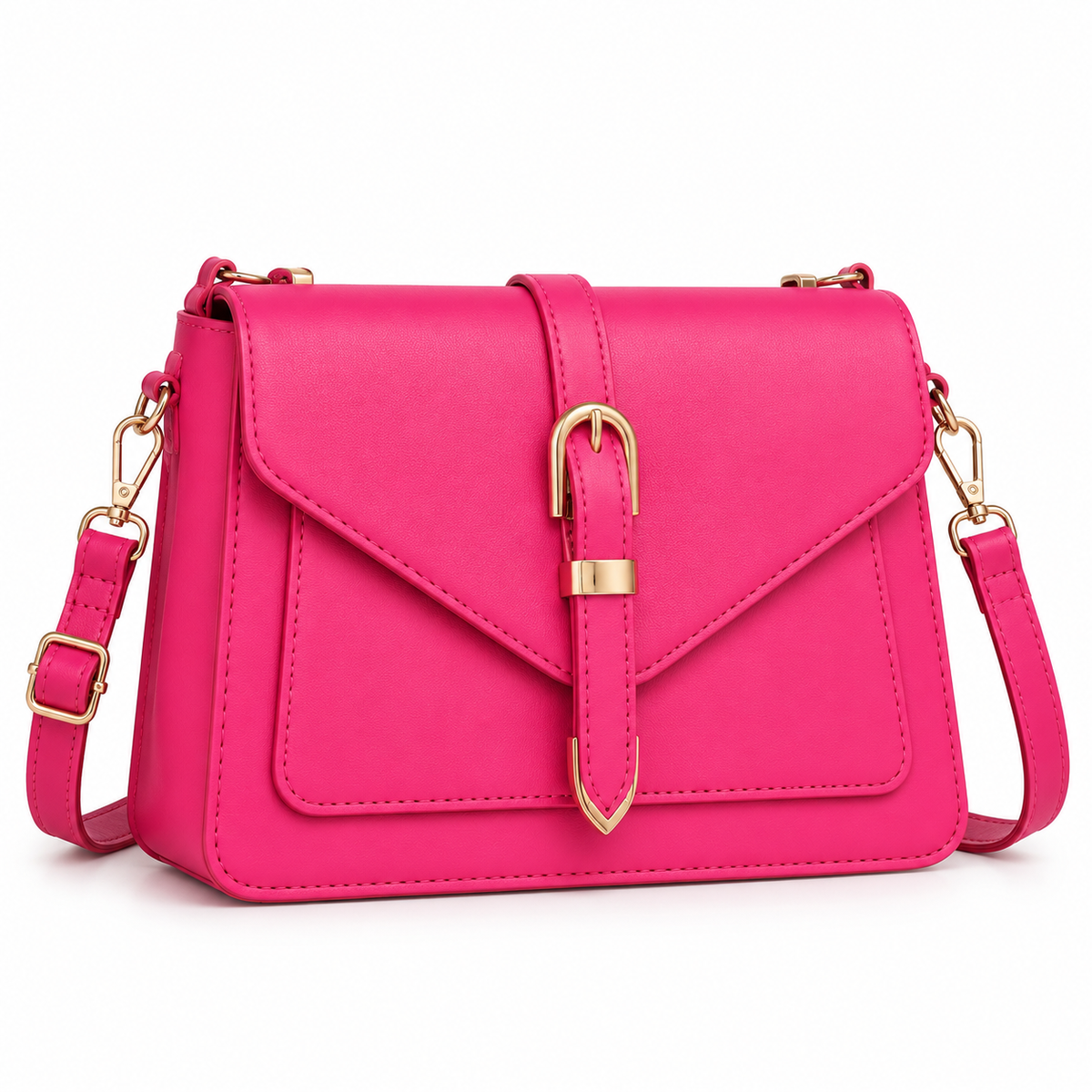 Monroe Crossbody Bag – Hot Pink