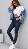 Biker Leggings Navy